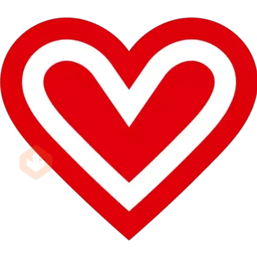 Corazón♡Red sticker 25