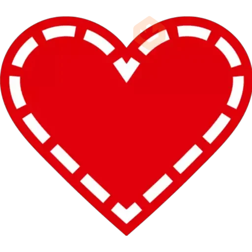 Corazón♡Red sticker 24