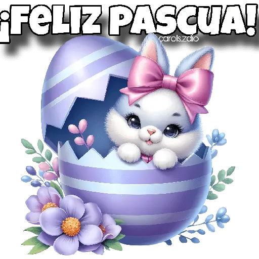 🐇 FELIZ PASCUA-EASTER 🥚🌸🌼🐰