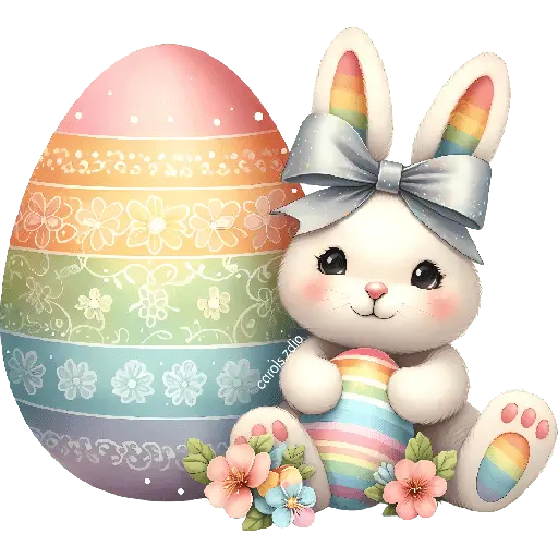 🐇 FELIZ PASCUA-EASTER 🥚🌸🌼🐰