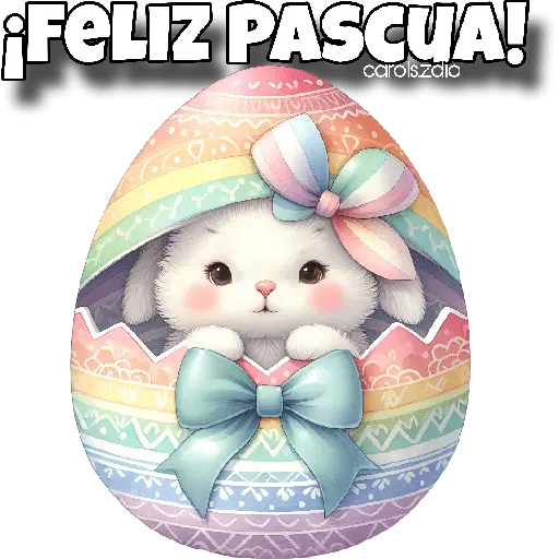 🐇 FELIZ PASCUA-EASTER 🥚🌸🌼🐰