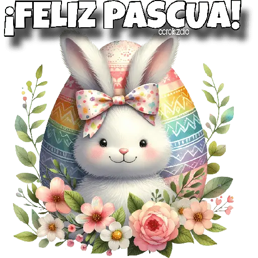 🐇 FELIZ PASCUA-EASTER 🥚🌸🌼🐰