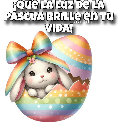 🐇 FELIZ PASCUA-EASTER 🥚🌸🌼🐰