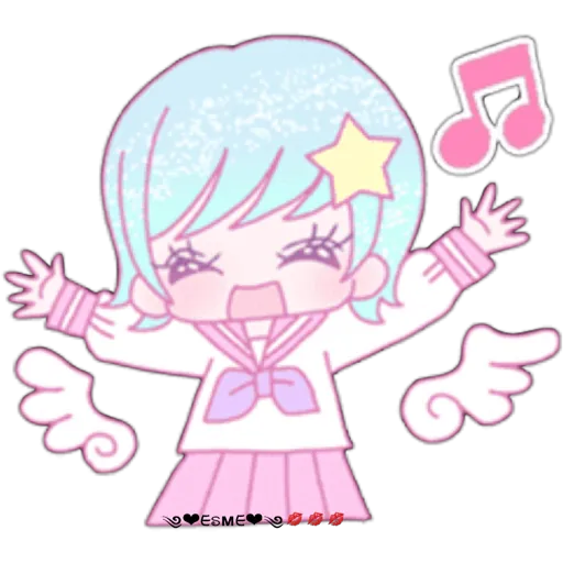 chica Soñadora Kawaii 🥰🤩