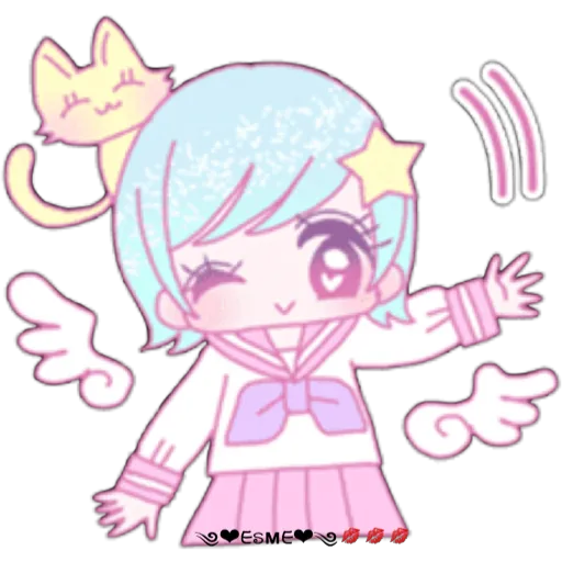 chica Soñadora Kawaii 🥰🤩
