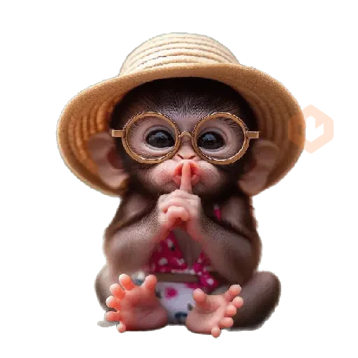 Monitos 🙈 coquetos ❣️💅 sticker 15
