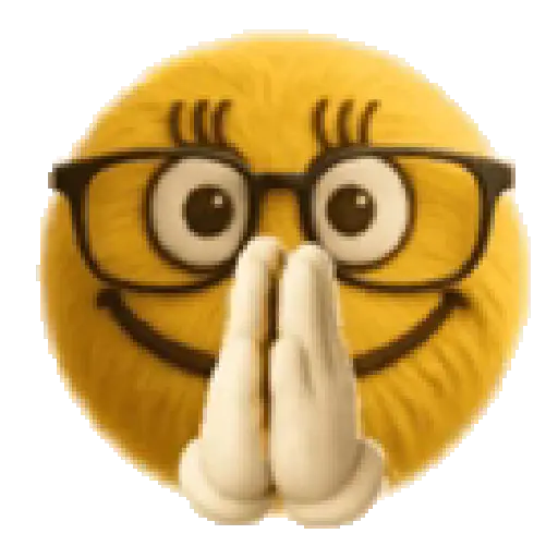 Emojis animados Fluffy 😊💛 preview
