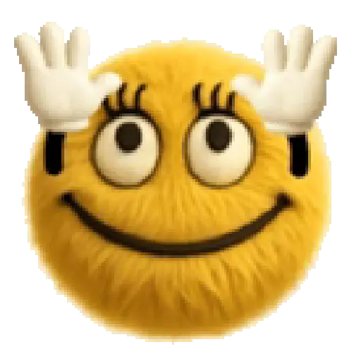 Emojis animados Fluffy 😊💛 preview