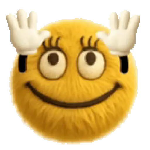 Emojis animados Fluffy 😊💛