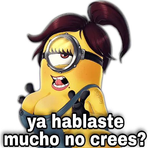 Minions con locura💛Omg si beba