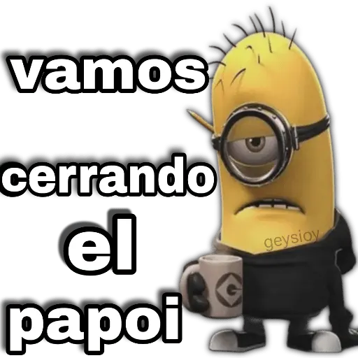 Minions con locura💛Omg si beba