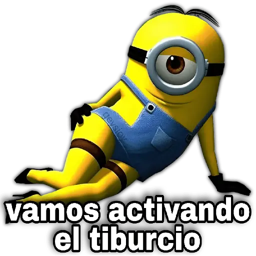 Minions con locura💛Omg si beba