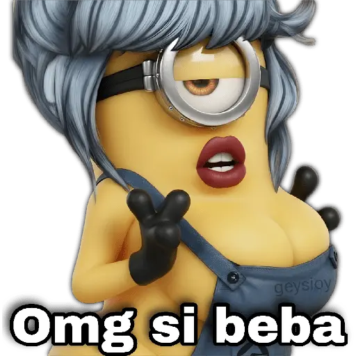 Minions con locura💛Omg si beba