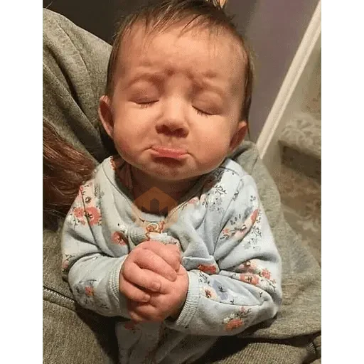 Bebes tristes y enojados #3 sticker 12