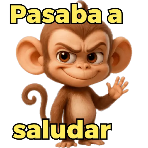 🐵 Chibi Monkey Emoji Pack🐵