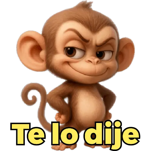 🐵 Chibi Monkey Emoji Pack🐵