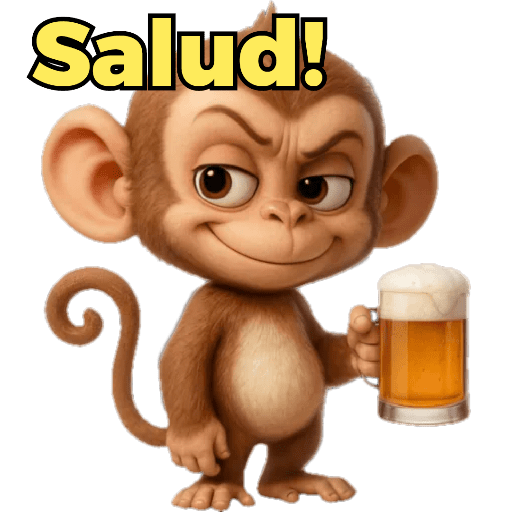 🐵 Chibi Monkey Emoji Pack🐵 preview
