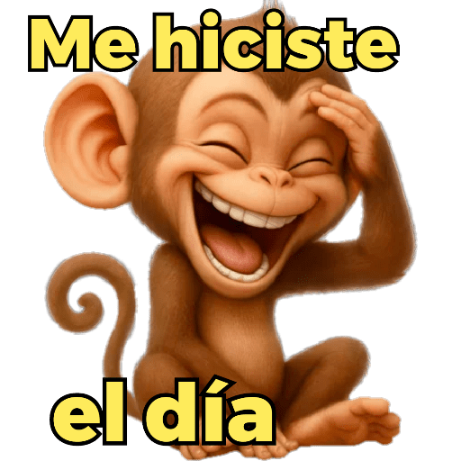 🐵 Chibi Monkey Emoji Pack🐵 preview