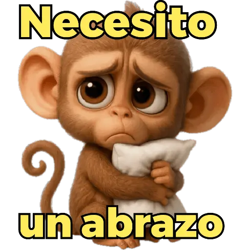 🐵 Chibi Monkey Emoji Pack🐵