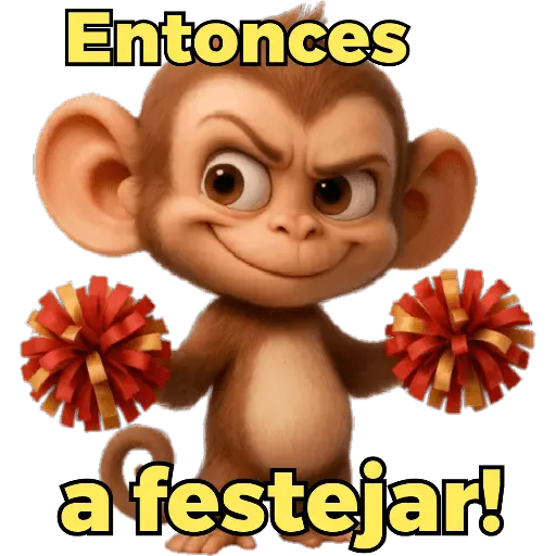 🐵 Chibi Monkey Emoji Pack🐵