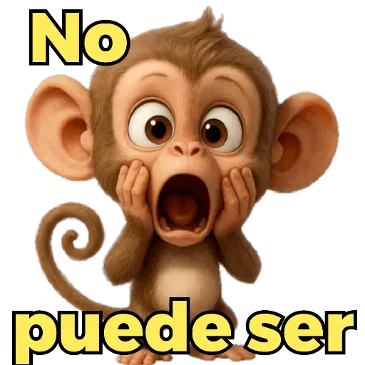 🐵 Chibi Monkey Emoji Pack🐵