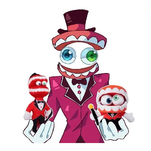 Caine 4 👁💚👁💙🦷🎪🪄🎩