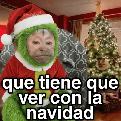 Monos Navidad🎄Changos 🐒