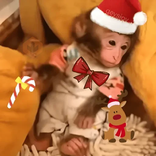 Monos Navidad🎄Changos 🐒