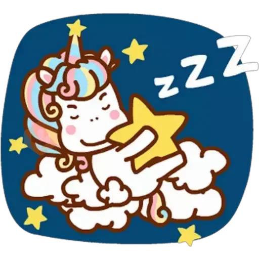 Unicornio Cute ♡ sticker 23