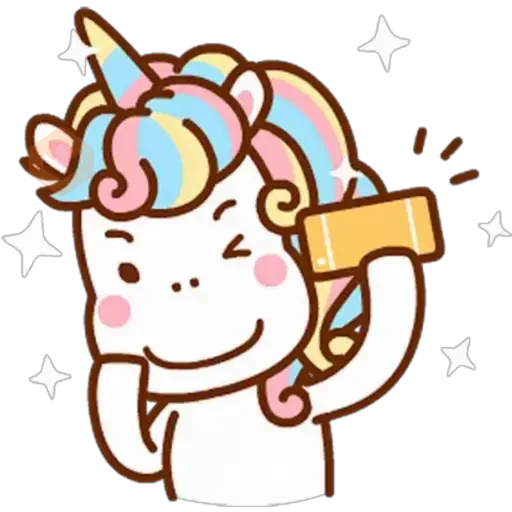 Unicornio Cute ♡ sticker 26