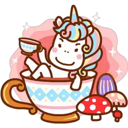 Unicornio Cute ♡ sticker 14