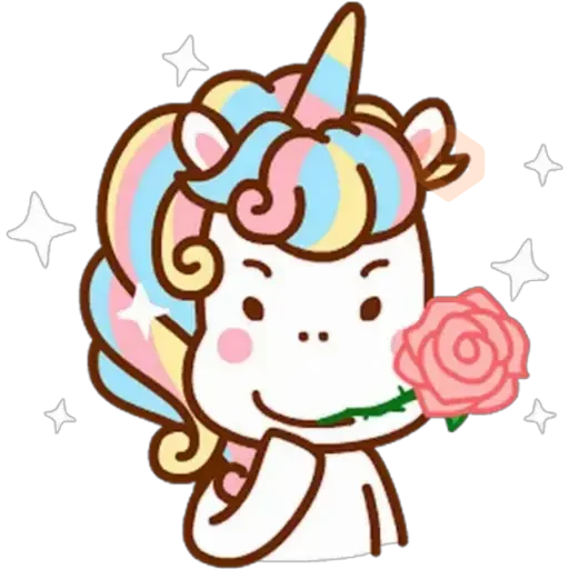 Unicornio Cute ♡ sticker 21