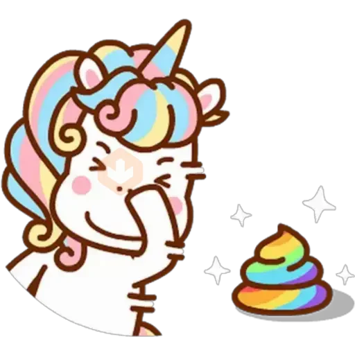 Unicornio Cute ♡ sticker 13