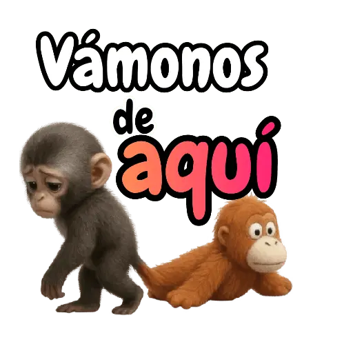 Punch con texto🐵💬