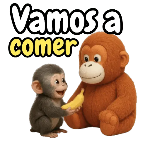 Punch con texto🐵💬