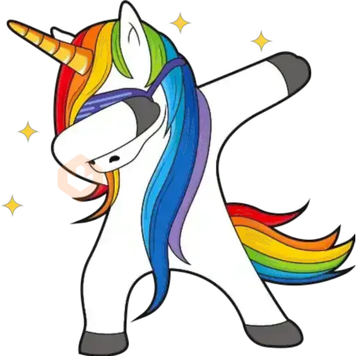 Unicornio Cute 2 ♡ sticker 14