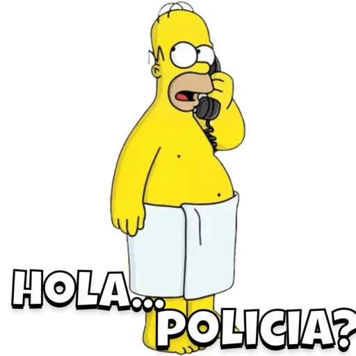 Simpsons Homero