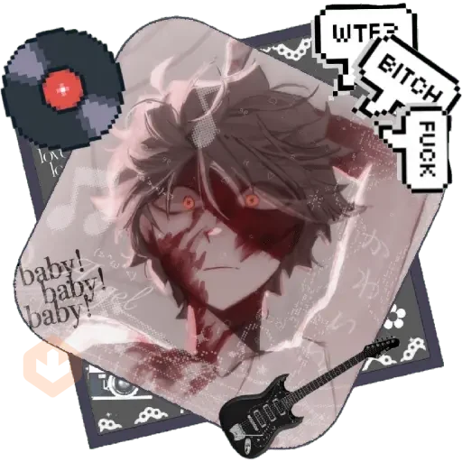 ┆ ~ Cain HH 🪨 ! ! sticker 30