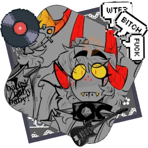┆ ~ Cain HH 🪨 ! ! sticker 17