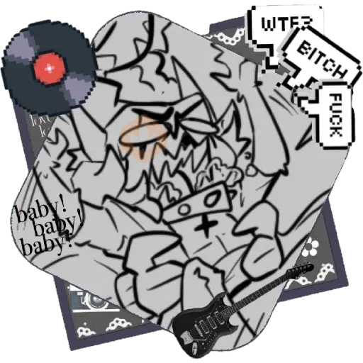 ┆ ~ Cain HH 🪨 ! ! sticker 14