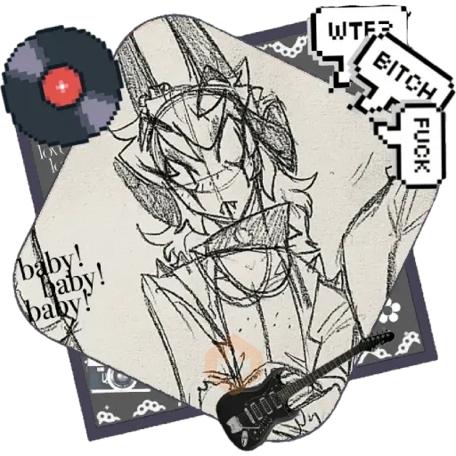 ┆ ~ Cain HH 🪨 ! ! sticker 21