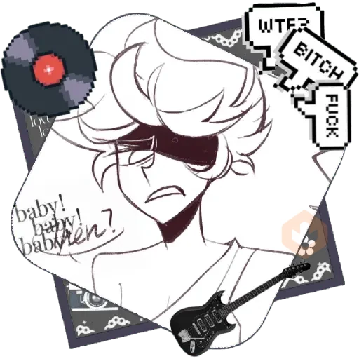 ┆ ~ Cain HH 🪨 ! ! sticker 28