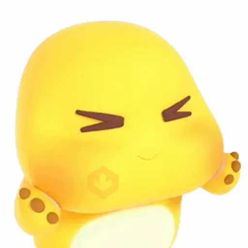 baby nailong kuning cute 💛 sticker 11