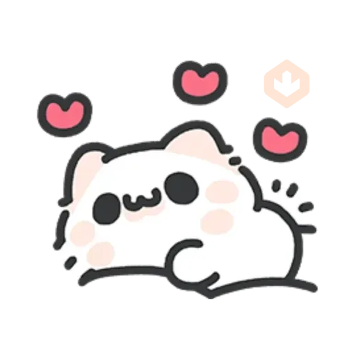 myaowl love sticker 24