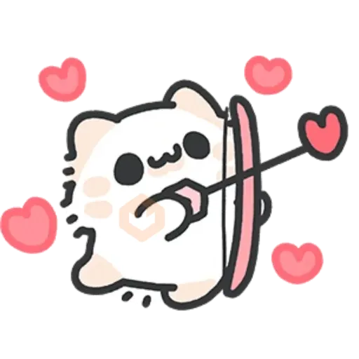 myaowl love sticker 13