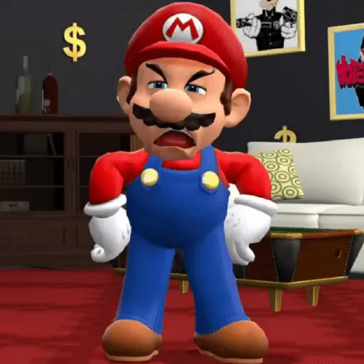Reações do Mário Bros. 🎮🍄