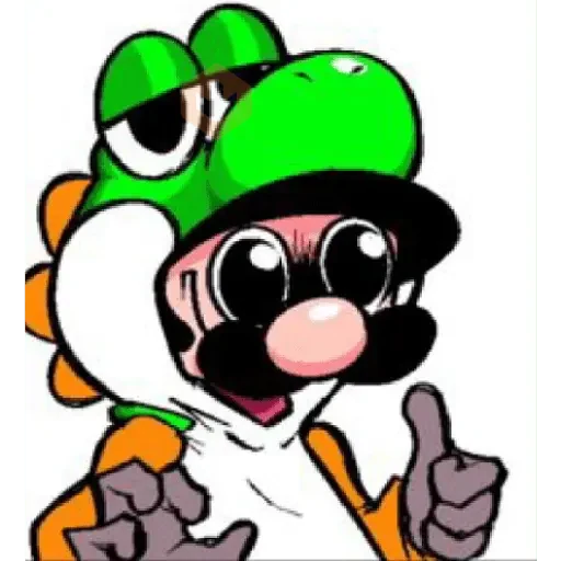 Mario bros sticker 18