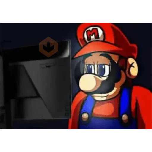Mario bros sticker 11
