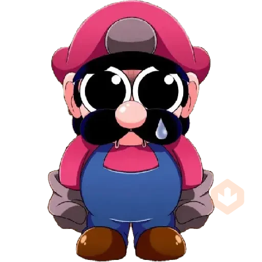 Mario bros sticker 19