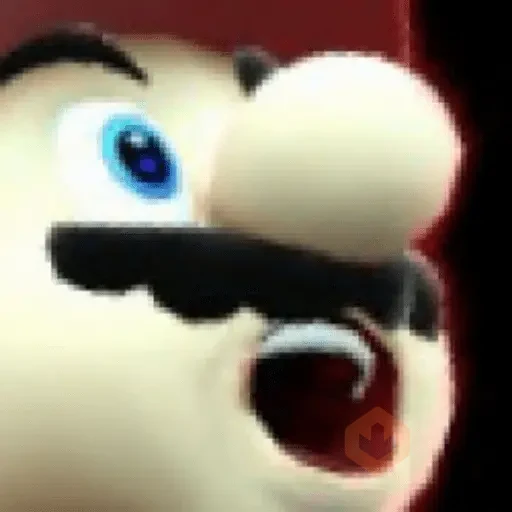 Mario bros sticker 21